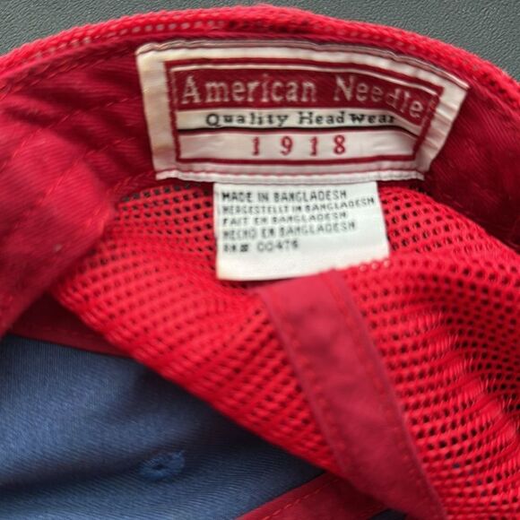 Chicago Cubs vintage snapback baseball cap hat, Coopertown, American needle - Picture 3 of 5